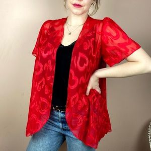 Shirley of Hollywood Heart ❤️ Lingerie Cover-Up